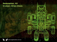 Redemption Cruiser Wireframe